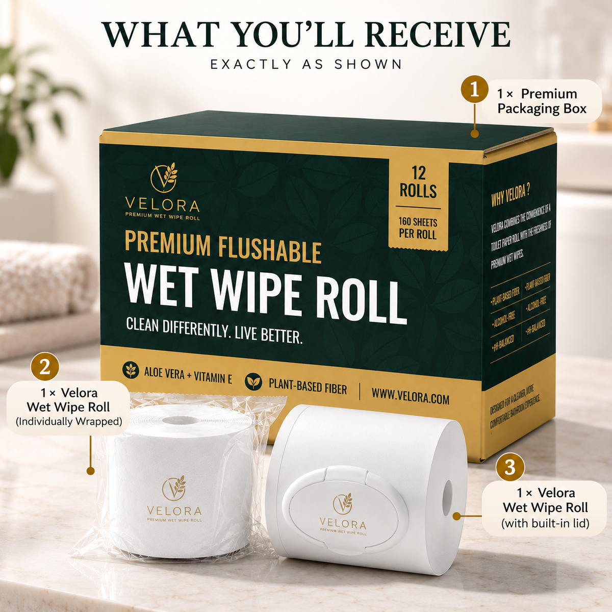 Velora Wet Wipes Kit V2